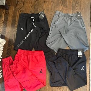 Brand new, Jordan’s and Under Armour Boys Leggings!